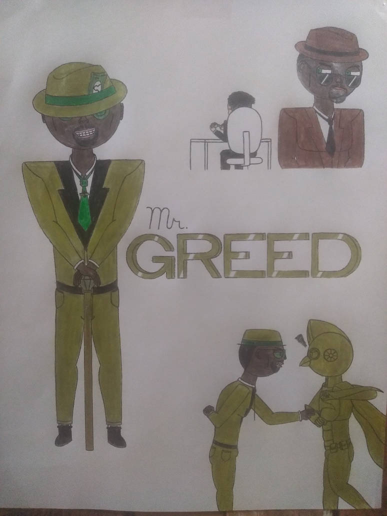 Mr. Greed by InnovativeDunce on DeviantArt