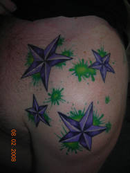 CUSTOM STAR TATTOO