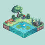 Animated Pond