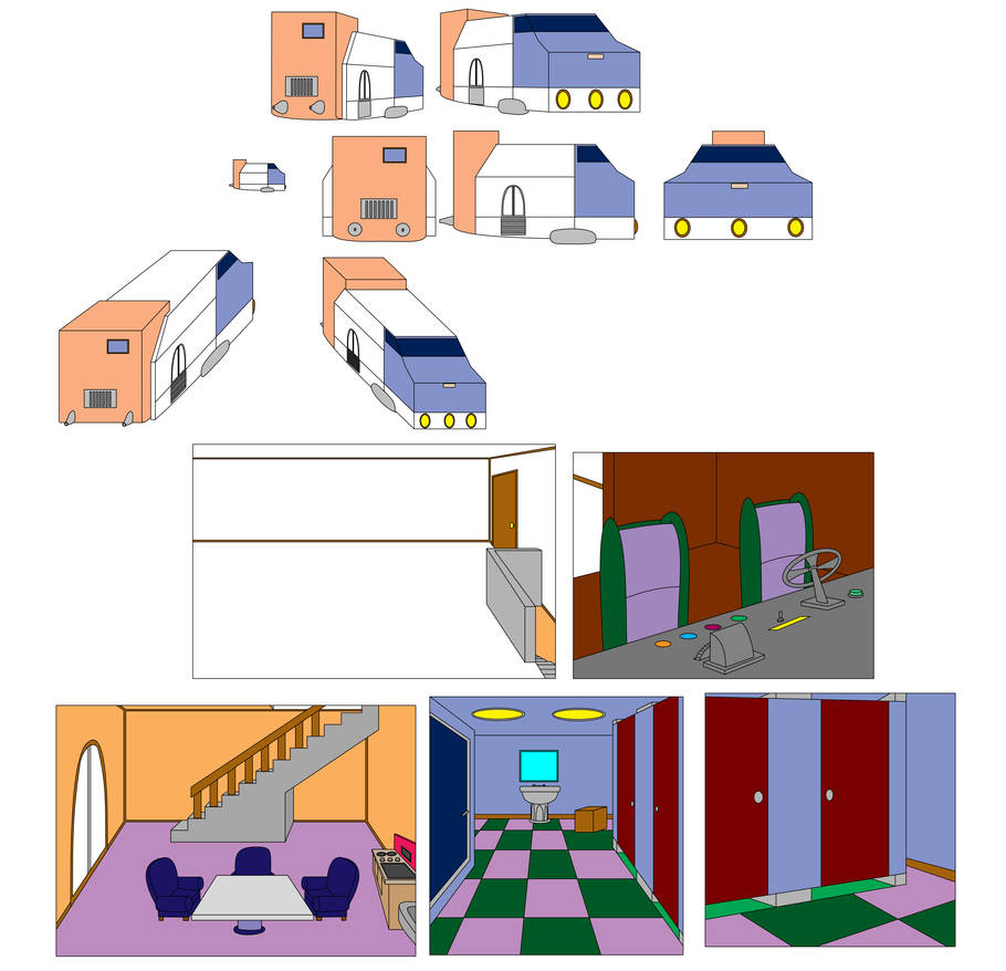 Flying RV Vehicle builder (with Inside Sceneries) by NintendoLand118 on ...