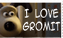 I love Gromit stamp