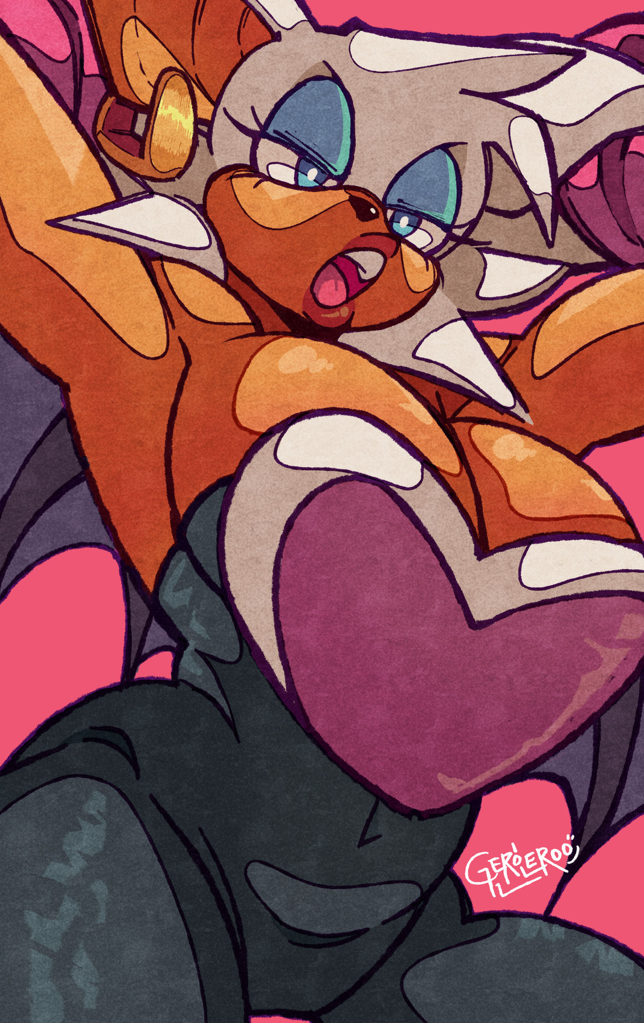 Deviantart Rouge Cream Rouge by GeroLeroo on DeviantArt