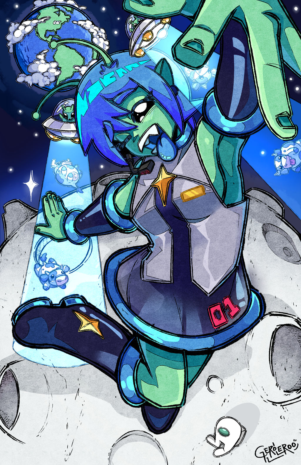 Alien Miku by GeroLeroo on DeviantArt