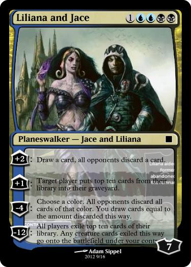 Liliana and Jace Planeswalker