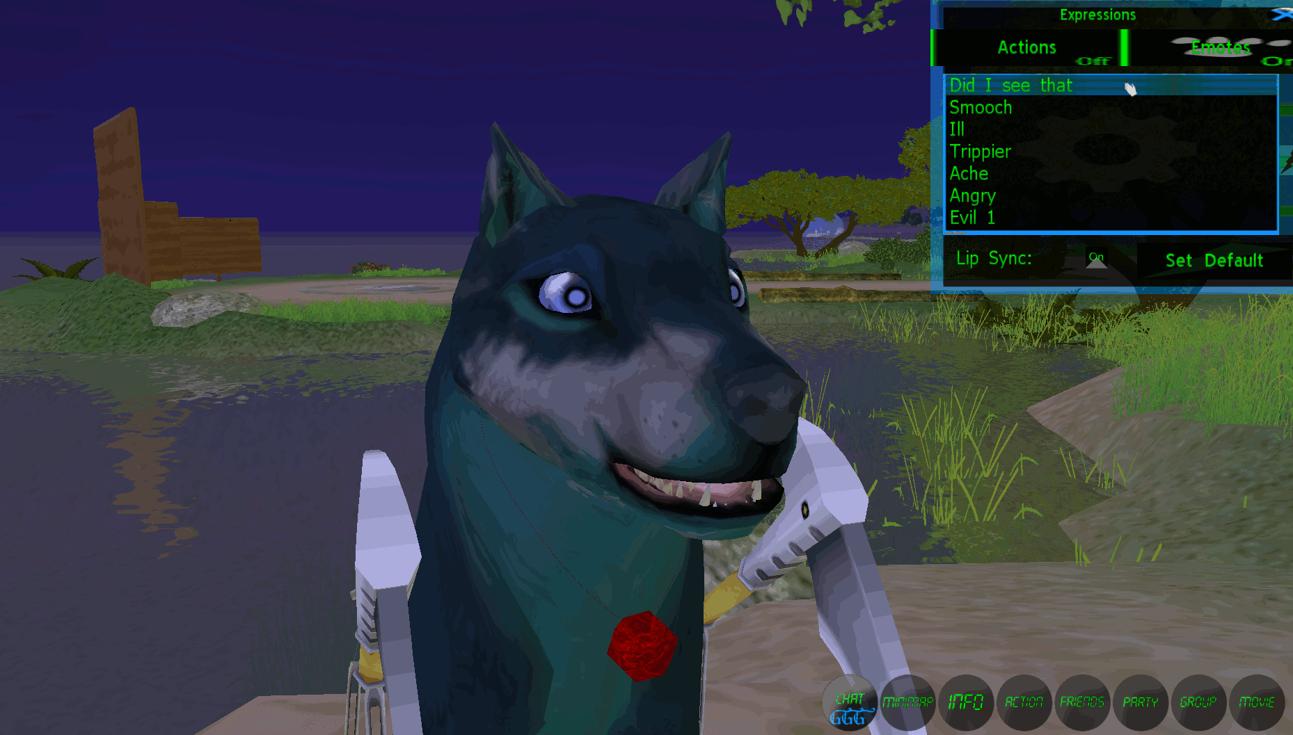 FlyingGrass' Emote Pack For FeralHeart