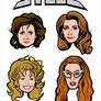 Steel Magnolias Marvel-Comics Style tee design