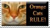 Orange Cats Stamp