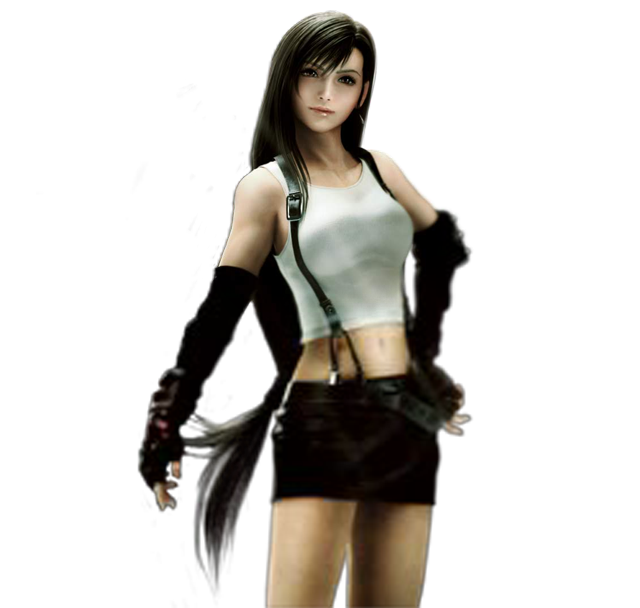 Tifa Render (Better Quality) by PorcelainSkinnedDoll on DeviantArt