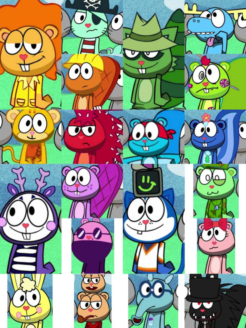 Sprunksters Names Sprunksters happy Tree friends by Sprunksters on DeviantArt