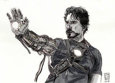 Tony Stark Sketch