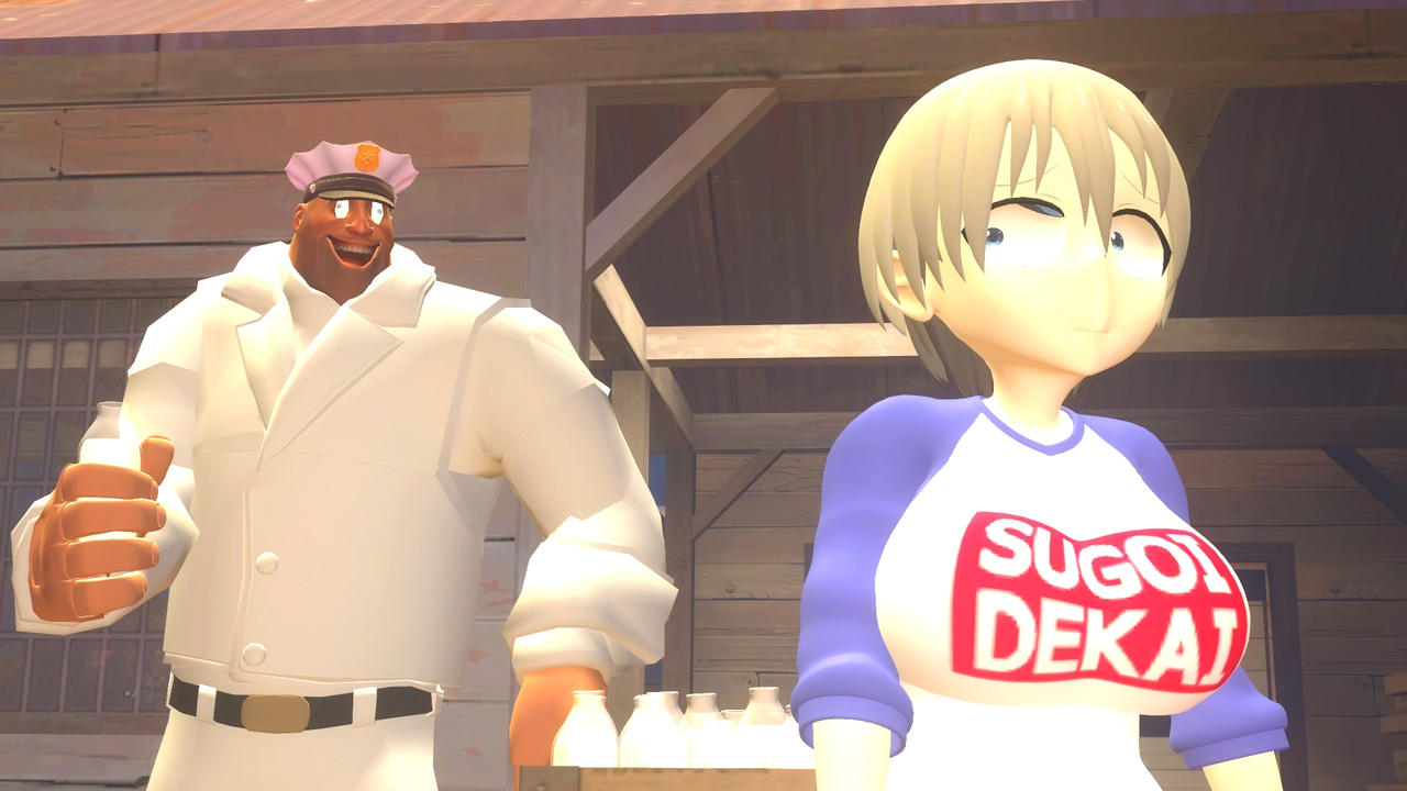 I AM THE MILKMAN! MY MILK IS DELICIOUS! by ComradeLarry on DeviantArt