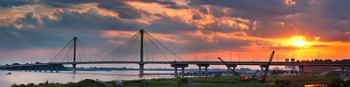 .:Clark Bridge Sunset:.