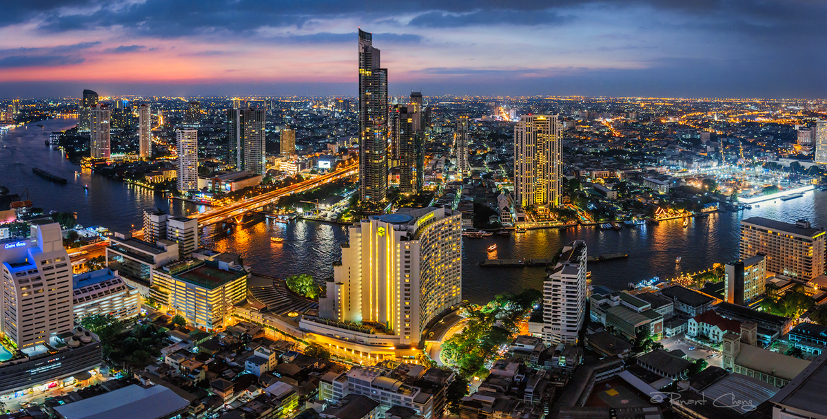 .:Bangkok Blue Hour:.