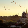 .:Balloons Over Bagan I:.