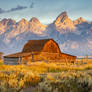 .:Moulton Barn Sunrise:.