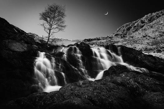 Evening Waterfall