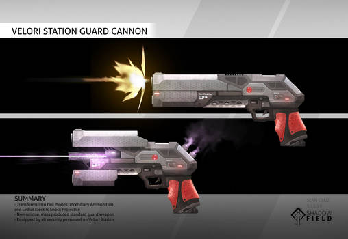 Hand Cannon Firing FX