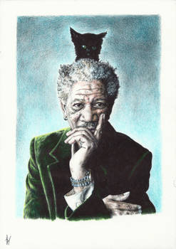 Morgan Freeman. Experiment phase ii: color