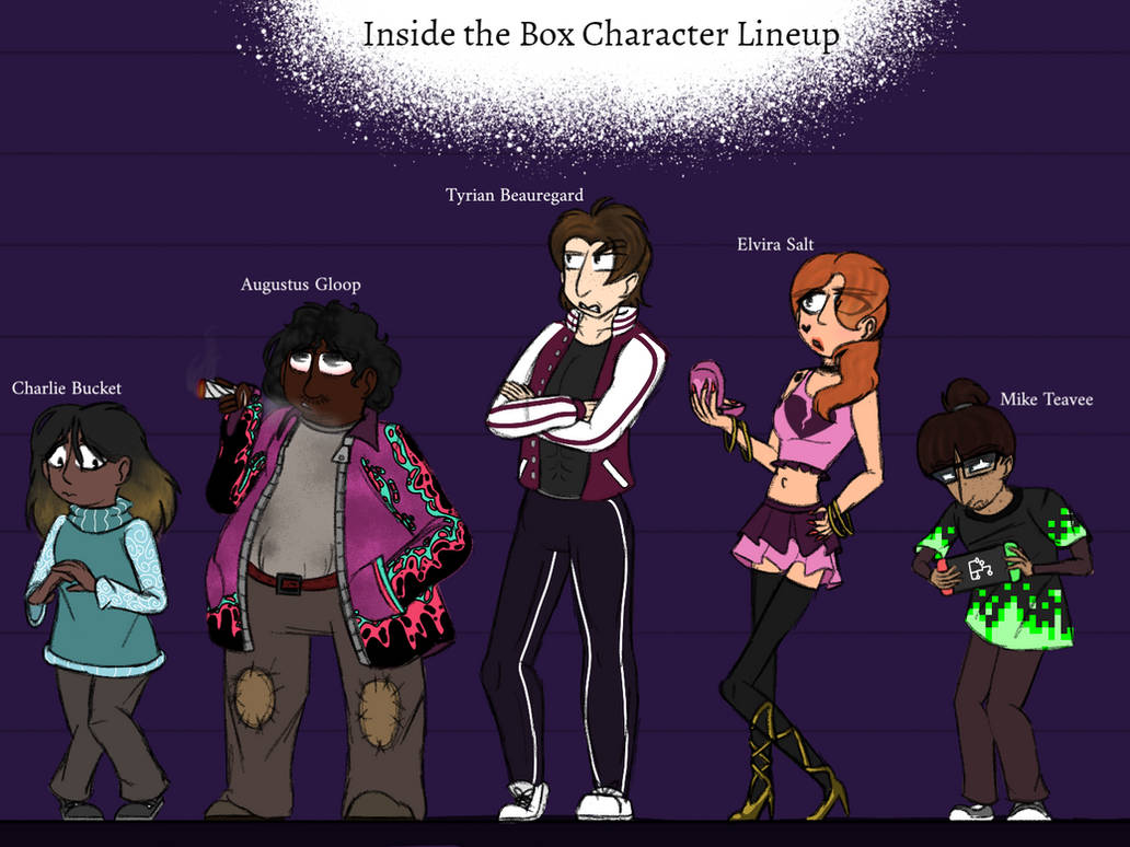 CATCF: Inside The Box Character Lineup (Victims) by AbominableDeviant ...