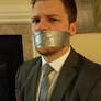 Male gagged - Knotnuts tape gagged (002)