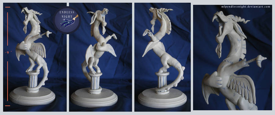 Discord Statue by MLPEndlessNight