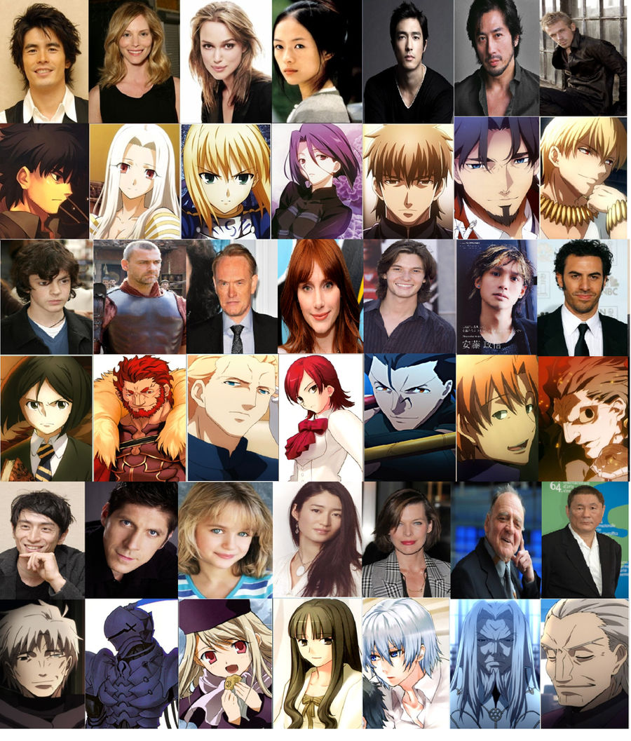 Fate/Zero Live-action cast by maple125 on DeviantArt