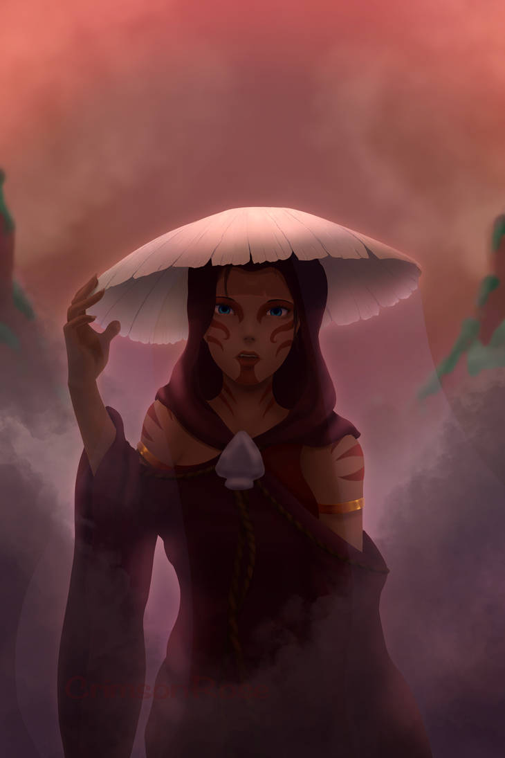 Katara The Painted Lady by CrimsonRoseArt on DeviantArt