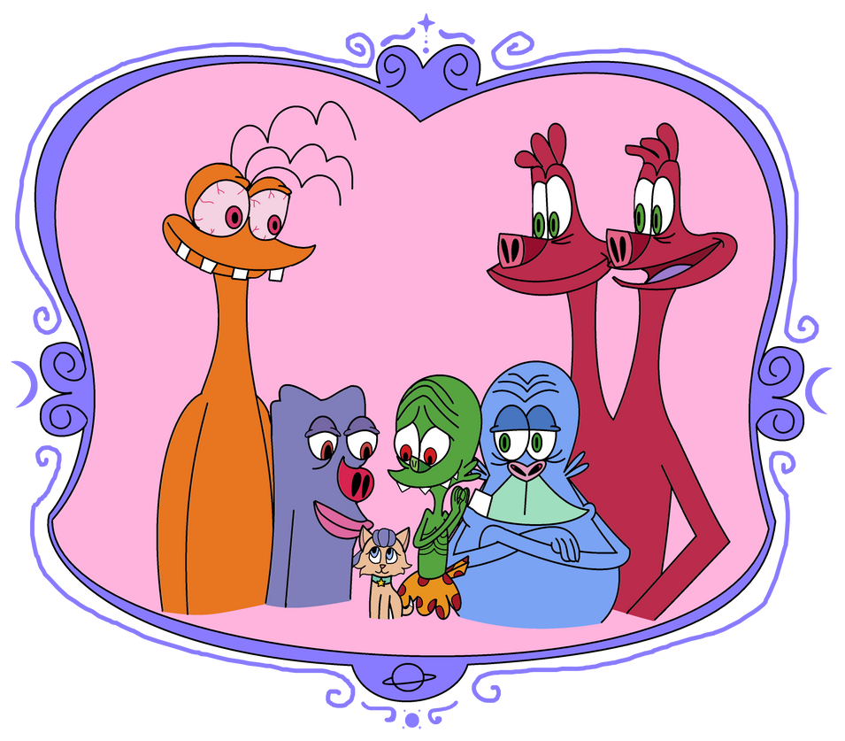 Monster Family by Glitchy-Indie-Gal on DeviantArt