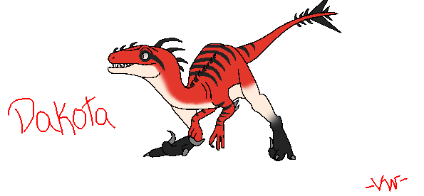 Dakota The Raptor by VentiscaFuria on DeviantArt
