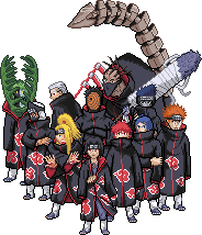 Entire Akatsuki Sprites