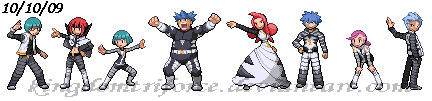 TeamGalactic Sinnoh GymLeaders