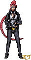 Crimson Viper CommissionSprite by ShinySeabass