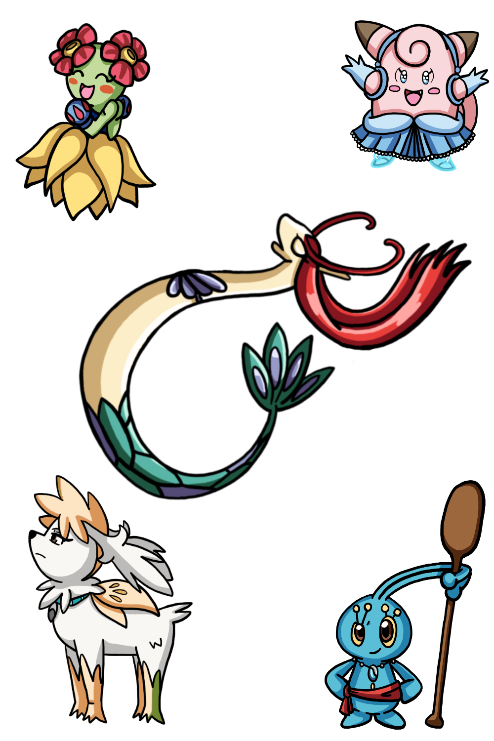 Disney Princesses Pokemon Style 1 By Purpleorchid 63 On Deviantart