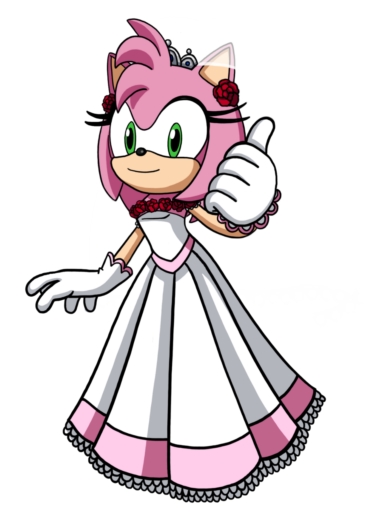 Amy Rose the Bride by purpleorchid8863 on DeviantArt