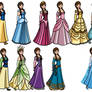 Disney Princess Mix and Match Anna Collection