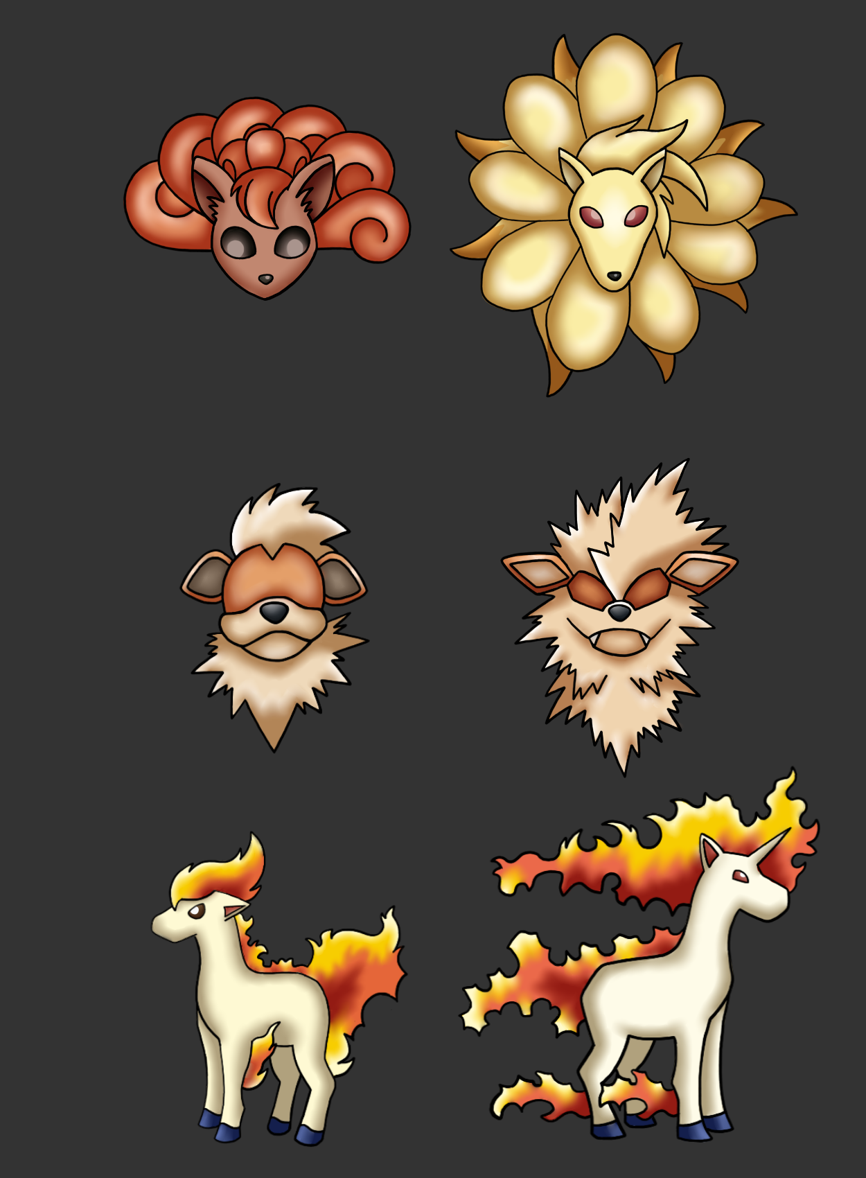 Custom Fire Pokemon Pokemon Badges: Fire Types 1 by purpleorchid-8863 on DeviantArt