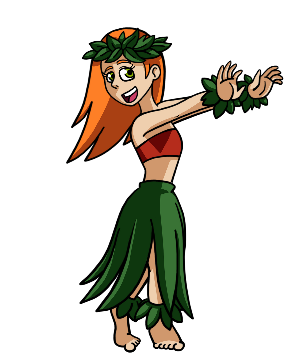 Deviantart OC Request Hula Rafaella by purpleorchid-8863 on DeviantArt