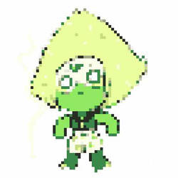 Kawaii Dotpic Peridot.