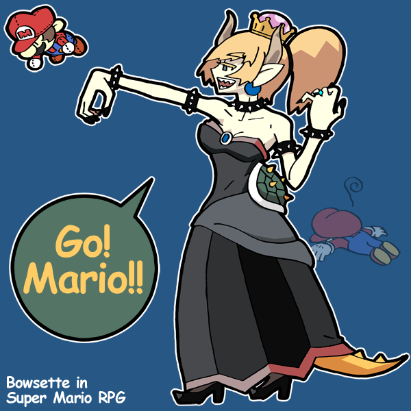 Bowsette R3 Bowsette in Super mario RPG by ishiitakeru on DeviantArt