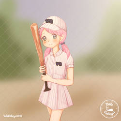 Baseball girl