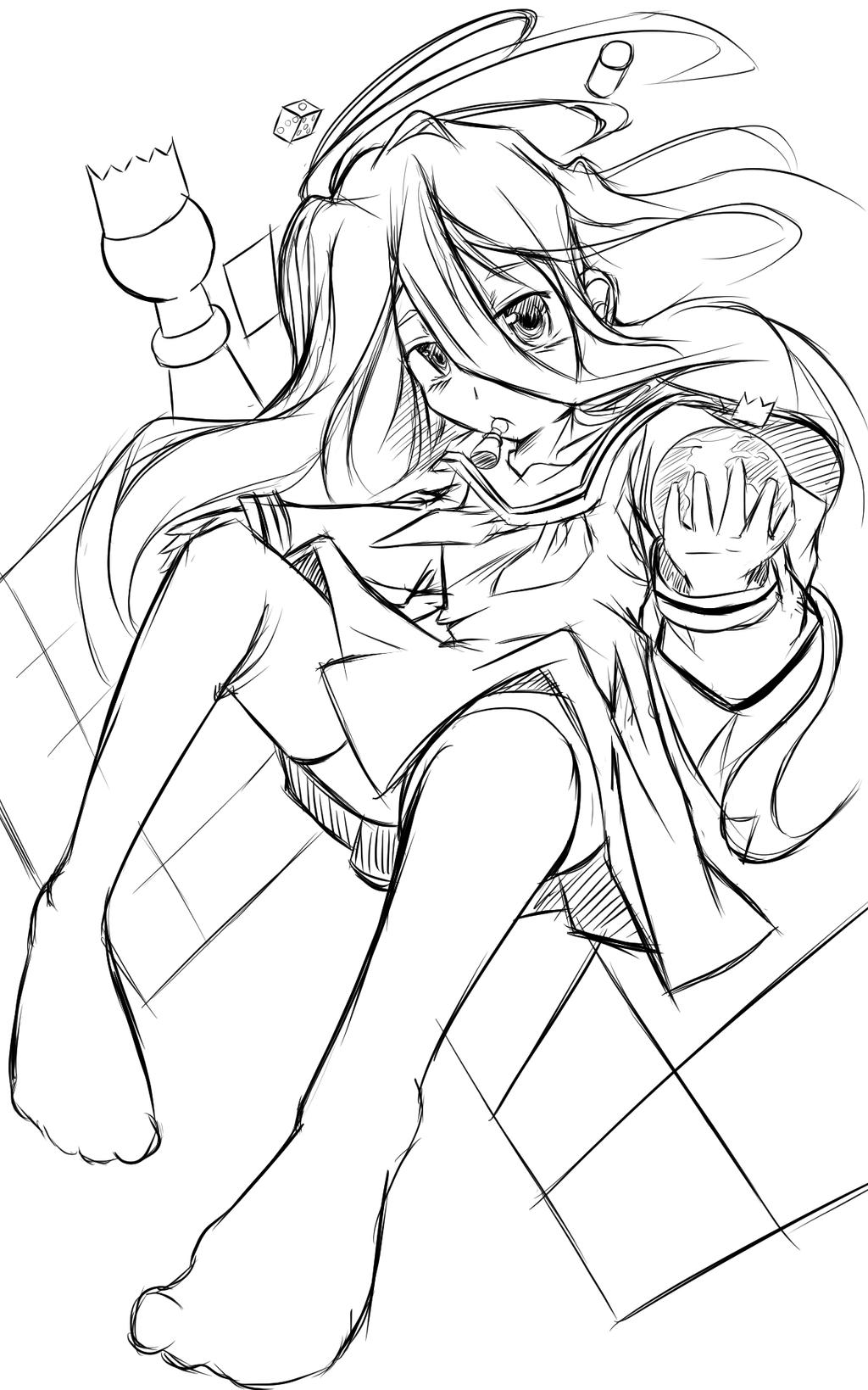 shiro no game no life Wip