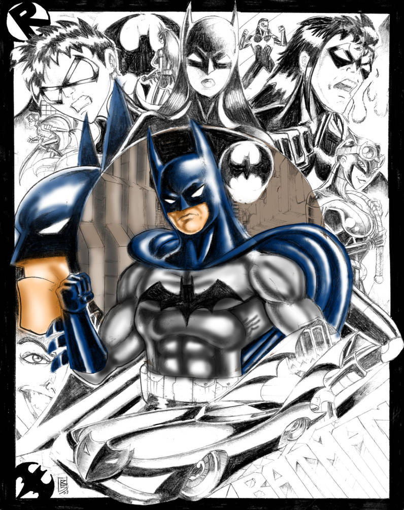 Batman Classic_color wip1 by BigRob1031 on DeviantArt