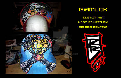 Grimlok custom hat