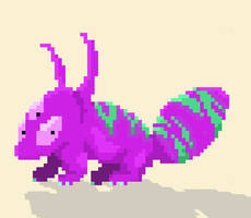 Pixel creature