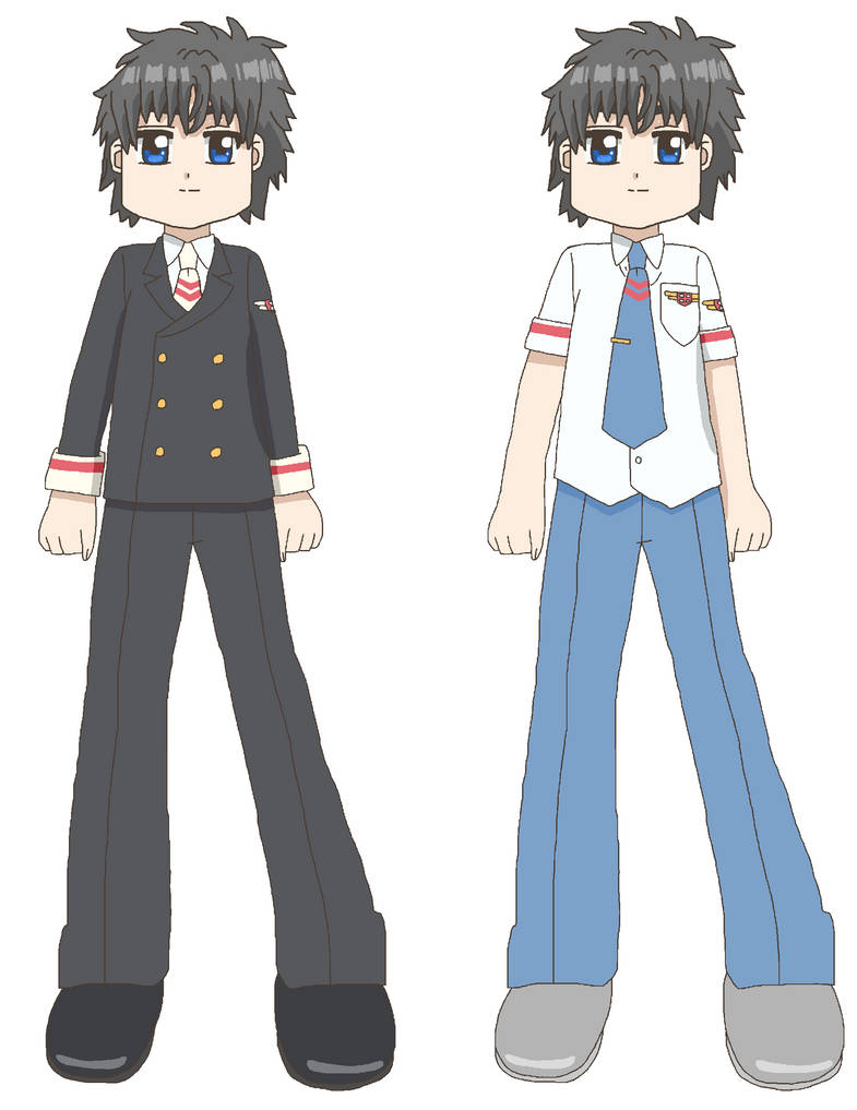 Yuki's Middle School Uniforms (Concept Art) by Cari-Lyn on DeviantArt