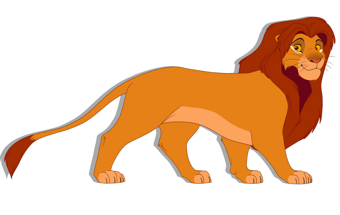 Simba Redraw by Colourstrike on DeviantArt