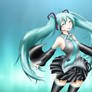 Hatsune Miku wallpaper :3