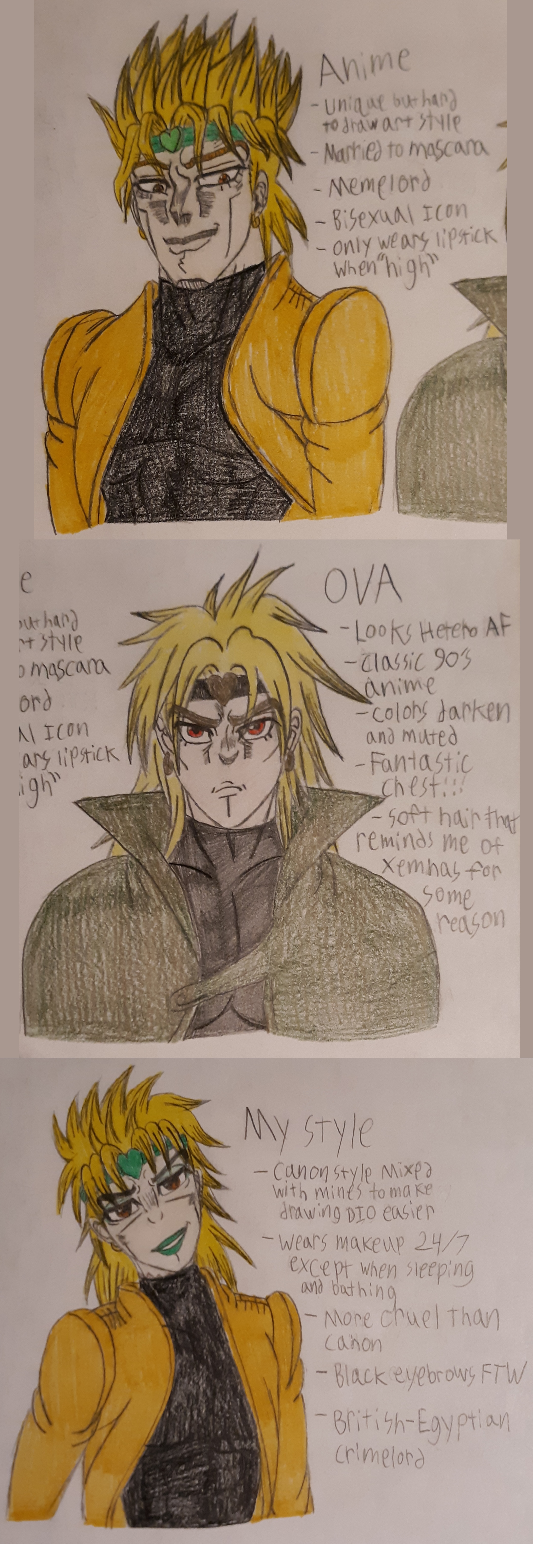 Dio Brando Icon  Anime, Vampiro, The manga