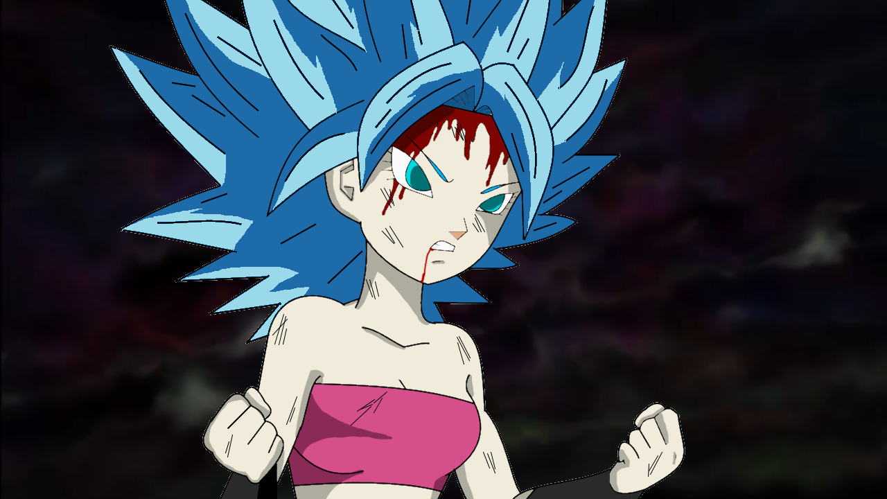 Caulifa ssj infinito by DarknessZeck on DeviantArt