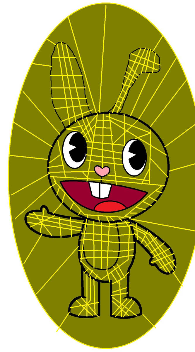 HTF Cuddles mid Transformation by Emilythebrawler on DeviantArt